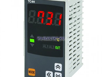 TC4H-24R Температурный контроллер  с ПИД-регулятором, 48x96x70,5 мм, питание 110-240VAC, 2 - выхода сигнализации, Выход реле 3А, 250VAC + выход ТТР, вес 194гр