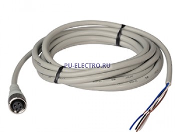 CID4-7R Соединительный кабель фотодатчика, 7м. (серый)