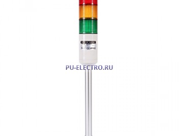 PTE-APZ-3FF-RYG, led, пост. + миг. свечение, 3 секции, 90-220 В AC, красн./жел./зел.