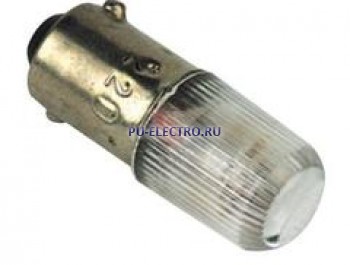 Лампа неоновая Ва9S 24B (штыковая)