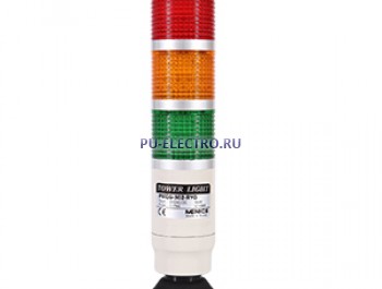 PMEG-402-RYGB^24V AC/DC^ Светосигнальная колонна
