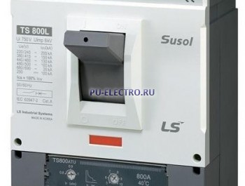 TS800N (65kA) ETS43 800A 3P3T Автоматический выключатель (арт.0111002300)