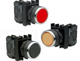 Нажимные кнопки EMAS 22 мм серии В без фиксации IP50